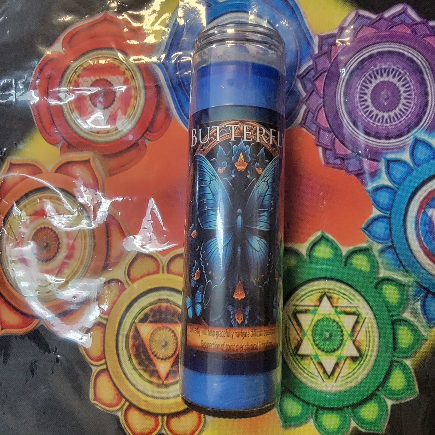 Mythical Creatures Butterfly Lightbringer Altar Candle