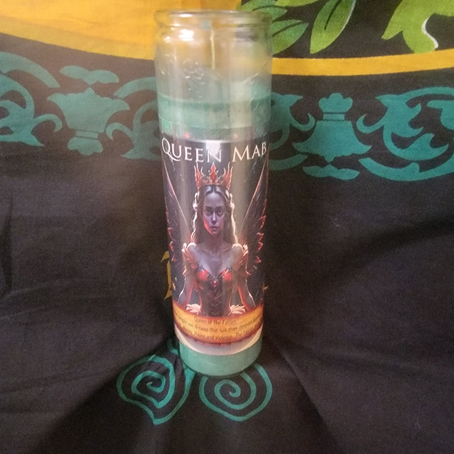 Mythical Creatures Goddess / Queen Mab Lightbringer Altar Candle