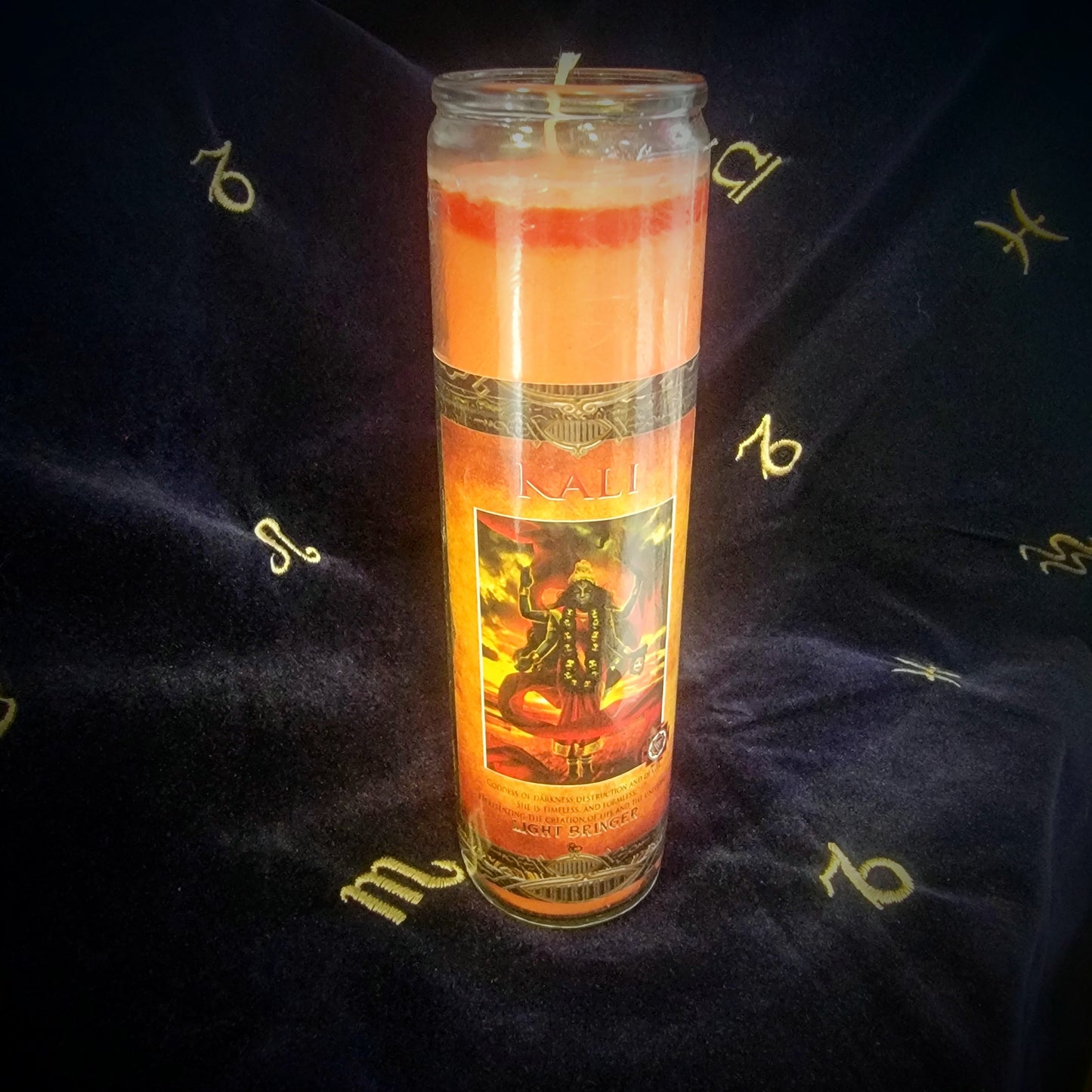 Hindu Kali Alter Candle