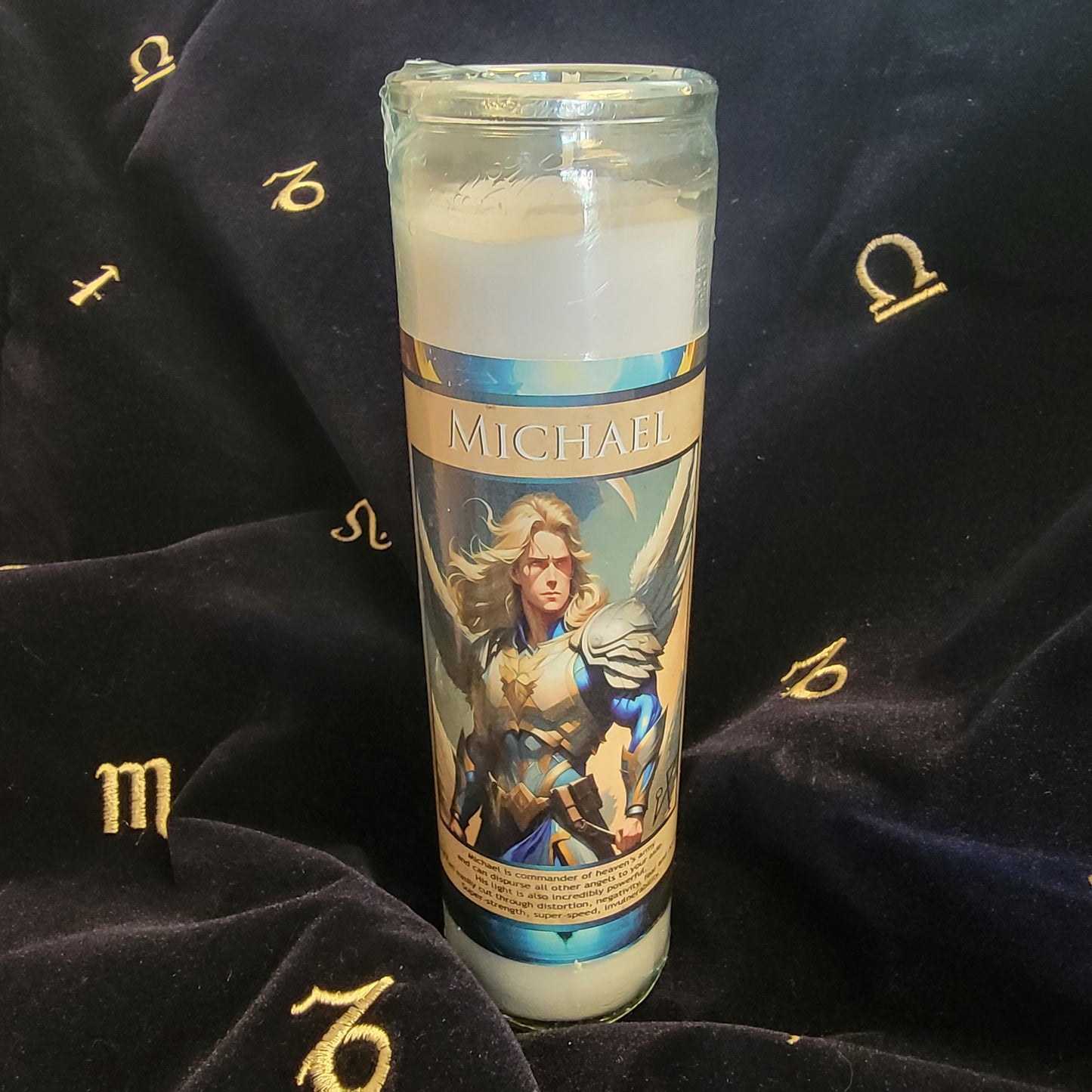 Christian Michael Lightbringer Alter Candle (ascended master)