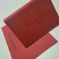 Hellmarx Red Leather Wallet and Card Gift Set