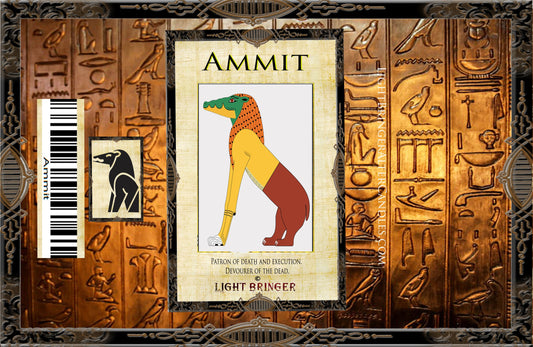 Egyptian Ammit Lightbringer Alter Candle