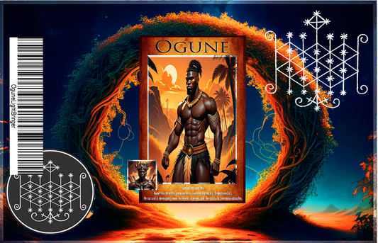 Lightbringer Orisha Ogune Ritual Candle