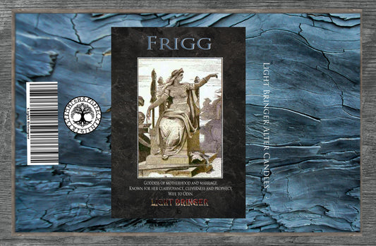Norse Goddess Frigg Lightbringer Alter Candle