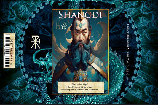 Asian God Shangdi                    Lightbringer Alter Candle
