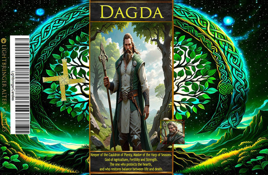 Lightbringer Celtic Dagda Candle