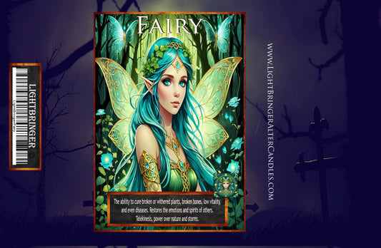 Mythical Fairy Lightbringer Alter Candle