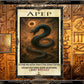 Egyptian Apep Lightbringer Altar Candle