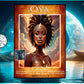 Lightbringer Oya Orisha Altar Candle