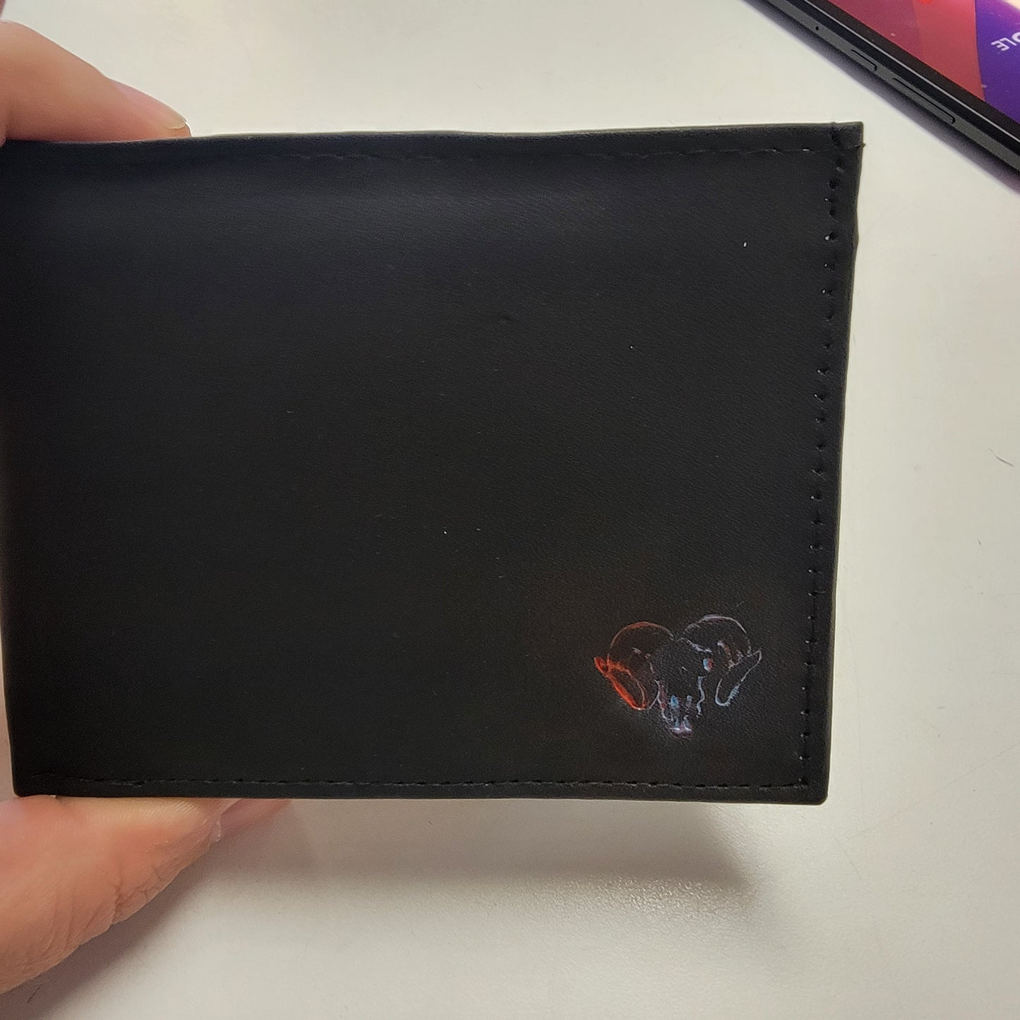 Hellmarx Leather Wallet and Card