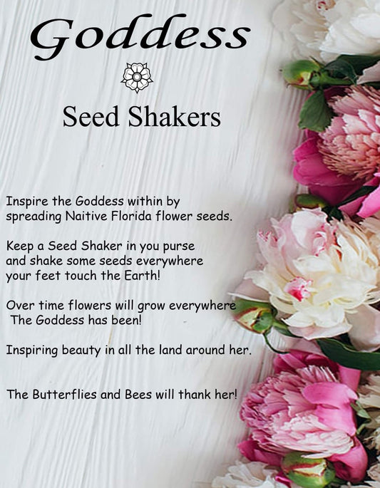 Goddess  Seed Shakers
