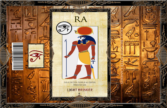 Egyptian Ra Alter Candle
