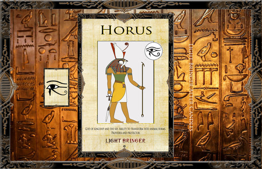Egyptian Horus Alter Candle