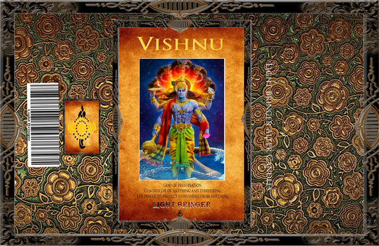 Hindu Vishnu Alter Candle